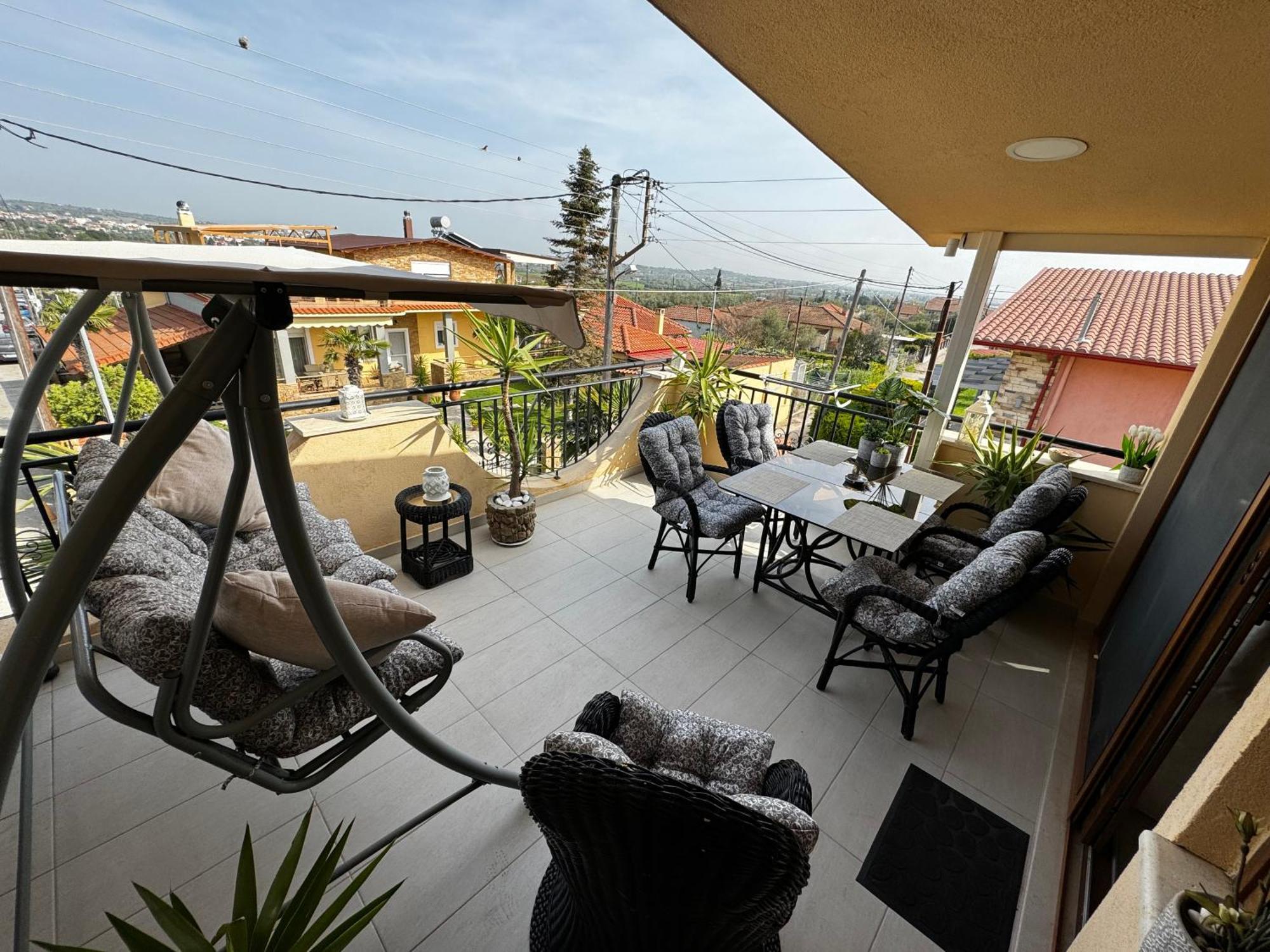 Villa Vaso With Jacuzzi Епаноми Екстериор снимка